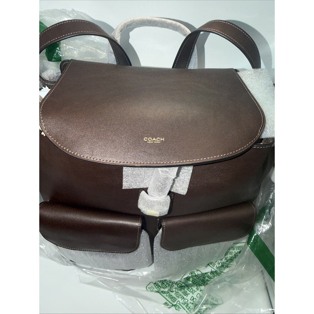 Coach Womens Crosby Backpack Maple One Size